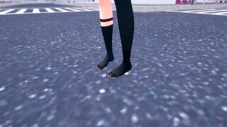 Nicole Demara - Giantess Growth 3D NSFW