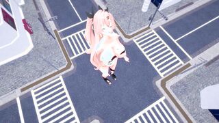 Nicole Demara - Giantess Growth 3D NSFW