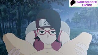 SARADA KONOHA ANAL FUCK NARUTO HENTAI ANIMATION