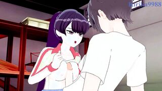 Shoko Komi and I have intense sex in the warehouse. - Komi Can't Communicate Hentai