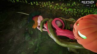 Monster Stable Spooky Season Special: Pumpkin Pickin | Tentacles | 3D Animated