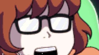 horny Velma and Monster Gangbang (Derpixon)