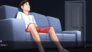 Debbie and anon New Mastabreate scene - Summertime Saga New Version Cookie jar Sex Animation Ep 09