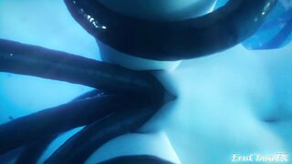 Honkai star rail Jingliu underwater hentai