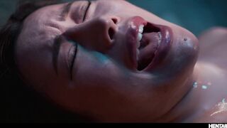 Maria Nagai Bondage - Japanese Big Girl Gangbanged By Monster Cocks with LOTS of Cum & Creampie