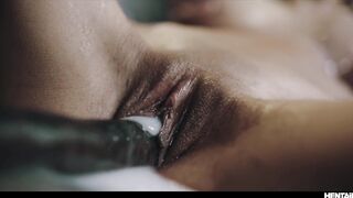 Insatiable Girls Getting Cum Pumped Nonstop - Bed Monster Sex With Emiri Momota And Penny Park