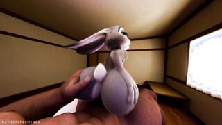 Judy Hopps riding your dick close-up