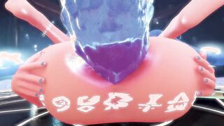 Furina masturbates using slime l Genshin Impact
