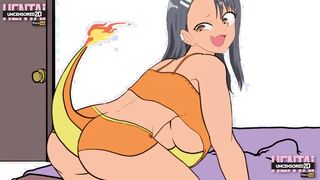 Ditto Fucking like HAYASE NAGATORO of DONT TOY WITH ME with Pokemon cosplay Hentai parody Big ass