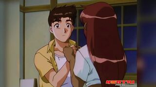 Hentai Pros - Kenta Is Surprised By Mahoko, Who Undresses Her Hot Body And Offers Him Her Virginity