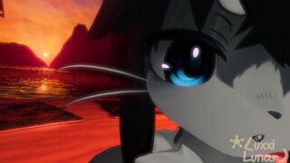 POV Horny femboy shark cant hide his love for cock...