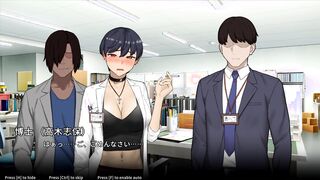 【H GAME】 NTR OfficeH anime on the train Hentai anime | Hentai | Anime | Doujin