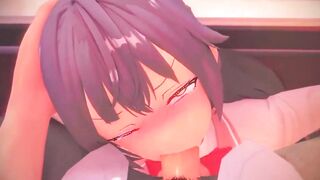 Yuki Suou gets Fucked by her Stepbrother before their parents cum home