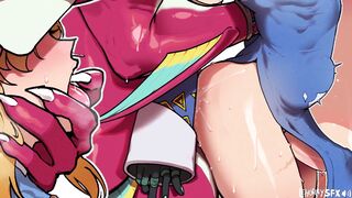 Femboy Link Was Way Too Irresistible, Sidon Couldn't Resist {Legend Of Zelda Hentai Animation}