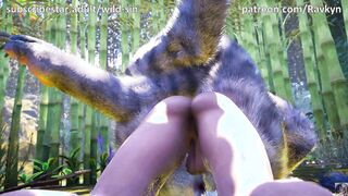 Whispers of the Bamboo Rain | 3D Furry Porn