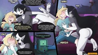 Marceline Gets Fucked By Finn - They Are Discovered by Princess Bubblegum