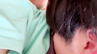 普段は、冷静沈着な彼女にマカを飲ませて誘いを待ってみた。　Japanese hentai movie.