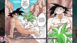 Dragon Ball Super: Kefla rides Goku's cock until her ultra instinct awakens.
