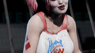 Hi folks, this is a WIP from my upcoming animation featuring Harley Quinn and Poison Ivy. This is no