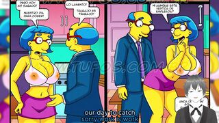 The Simpsons: Bart fucks his best friend Milhouse's mother [ENG SUB]