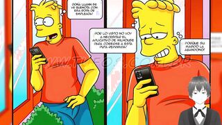 The Simpsons: Bart fucks his best friend Milhouse's mother [ENG SUB]