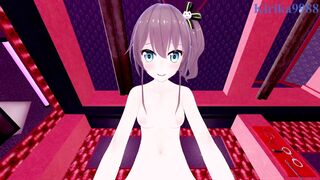 Natsuiro Matsuri and I have intense sex in a secret room. - Hololive VTuber POV Hentai