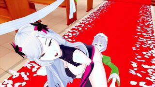 FUTA DANMACHI SYR FLOVA X FREYA 3D HENTAI