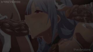 [Hololive] PekoMama in a cow cosplay, gets gangbange and creampie uncen 2k.