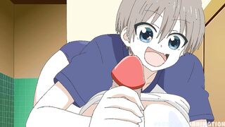 Uzaki-chan Wants to Hang Out - Animation Uzaki Big Tits Girl Fucking Hard (Anime) (Uncensored) FULL