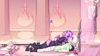 MAX THE ELF : ( ANIMACION ) _ FUTANARI - descubro a la maestra con la polla del profesora metida en el culo