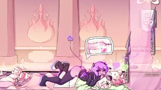 MAX THE ELF : ( ANIMACION ) _ FUTANARI - descubro a la maestra con la polla del profesora metida en el culo