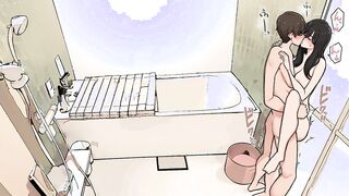 Sexy Schoolgirl is so Horny she has to Ride her Boyfriend until her Balls are empty (Wakamatsu)