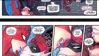 Ohhh, What A Tangled Web(Spider-Man Hentai )
