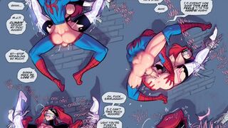 Ohhh, What A Tangled Web(Spider-Man Hentai )