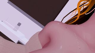 VR Lewd ASMR Roleplay - Fucking Your Mommy Girlfriend In Secret On An Airplane
