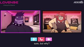Roid tests a new toy - ( Animated Short ) Furry Gay Animation