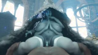 Ranni lets you release it all inside her [Elden Ring Porn Animation]
