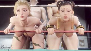Cammy and Chun-Li Round One