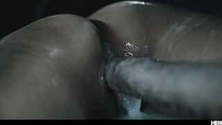 Real Life Anime Girl gets Caged by Hentai Monster at Haunted House - Emiri Hardcore Japanese Porn