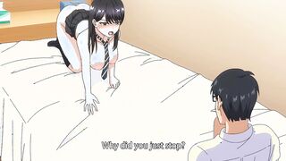 Boy fucks girl reading manga
