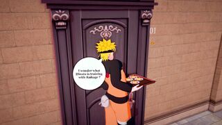 Hinata and Raikage's secret training - Naruto ntr