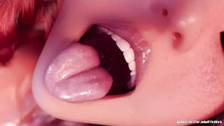 Monthly Loop, January - Clara (POV Giantess, Oral Vore Teasing, Mouth Fetish)