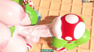 Rosalina is squeezed to the limit [Spanish subtitles]