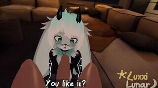 POV horny femboy bunny does whatever you say...