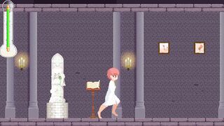 [Hentai Game Castle of Temptation. Succubus pixel animation erotic game.