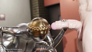 Atomic Heart Balerina doing anal