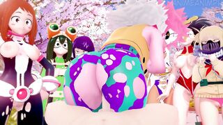When ALL the GIRLS from MY HERO ACADEMIA are FUCKED by DEKU - Fuckfest Anime Hentai SFM Compilation
