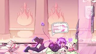 MAX THE ELF : ( ANIMATION ) _FUTA - GIRLS GOT WITH A THREESOME OF CUM