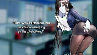 The Buttslut Secretary Can't Be This Lewd! (Anal ASMR)