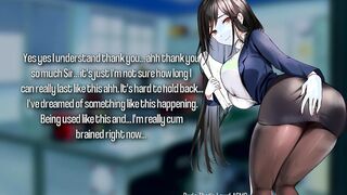 The Buttslut Secretary Can't Be This Lewd! (Anal ASMR)